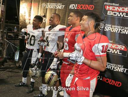 Thumbnail 2 in Colony vs. Alemany (2015 SoCal Honor Bowl) photogallery.