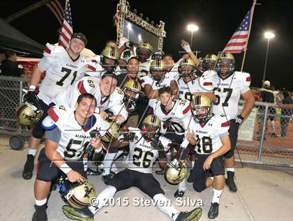 Thumbnail 2 in Colony vs. Alemany (2015 SoCal Honor Bowl) photogallery.