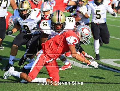 Thumbnail 2 in Colony vs. Alemany (2015 SoCal Honor Bowl) photogallery.