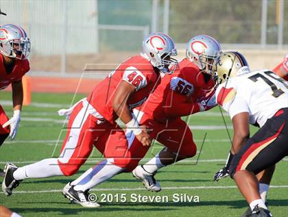 Thumbnail 2 in Colony vs. Alemany (2015 SoCal Honor Bowl) photogallery.