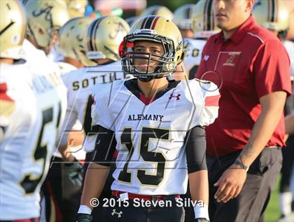 Thumbnail 3 in Colony vs. Alemany (2015 SoCal Honor Bowl) photogallery.