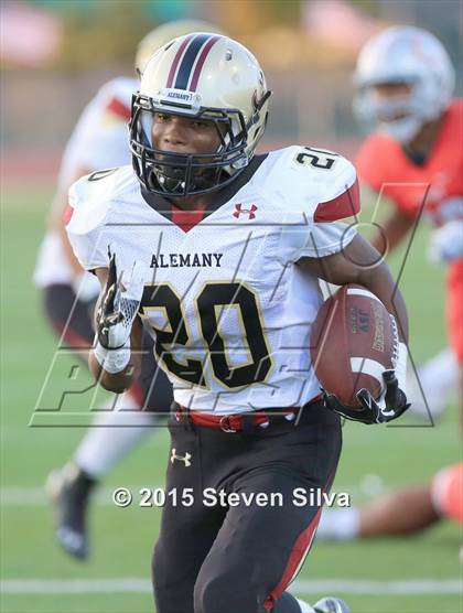 Thumbnail 2 in Colony vs. Alemany (2015 SoCal Honor Bowl) photogallery.