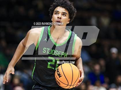 Thumbnail 1 in St. Joseph vs. Clovis West (CIF CS D1 Championship) photogallery.
