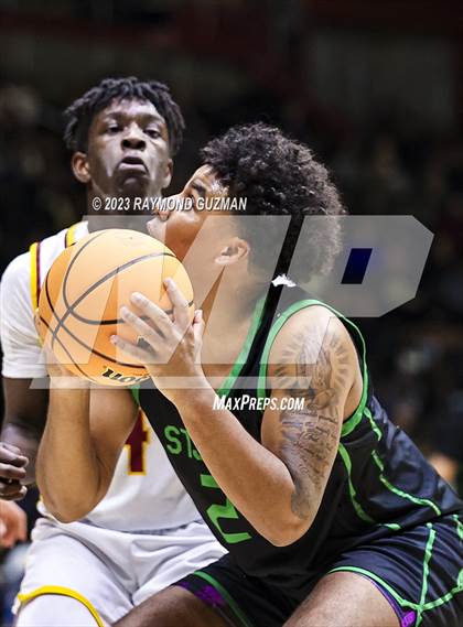 Thumbnail 2 in St. Joseph vs. Clovis West (CIF CS D1 Championship) photogallery.