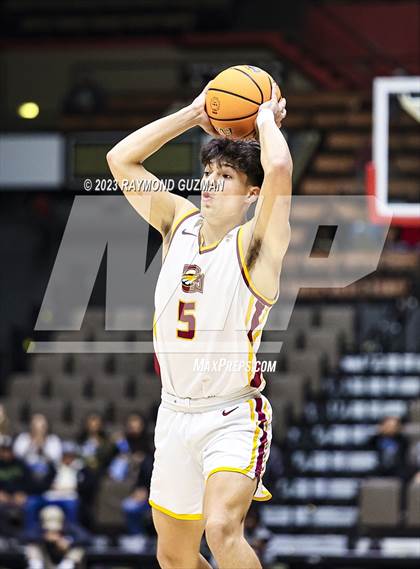 Thumbnail 2 in St. Joseph vs. Clovis West (CIF CS D1 Championship) photogallery.