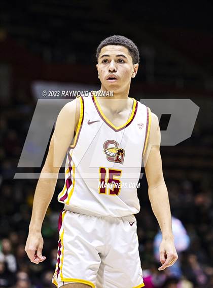 Thumbnail 3 in St. Joseph vs. Clovis West (CIF CS D1 Championship) photogallery.