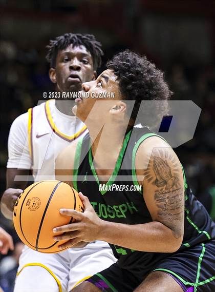 Thumbnail 1 in St. Joseph vs. Clovis West (CIF CS D1 Championship) photogallery.