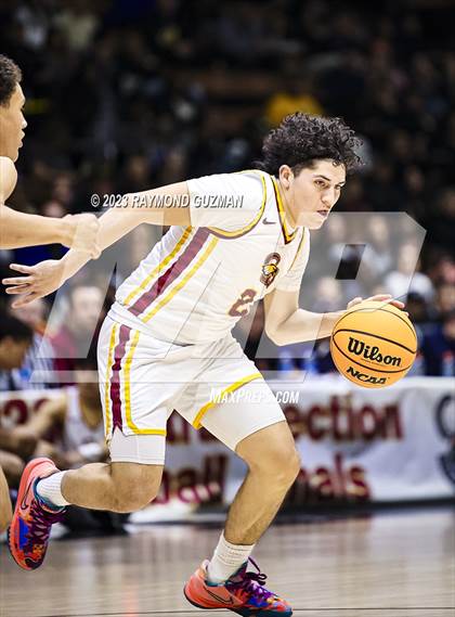 Thumbnail 3 in St. Joseph vs. Clovis West (CIF CS D1 Championship) photogallery.