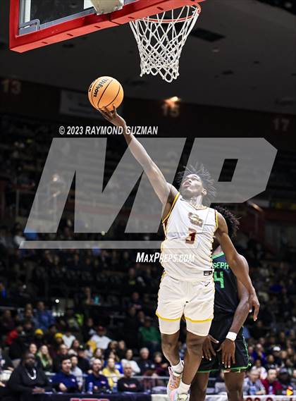 Thumbnail 1 in St. Joseph vs. Clovis West (CIF CS D1 Championship) photogallery.