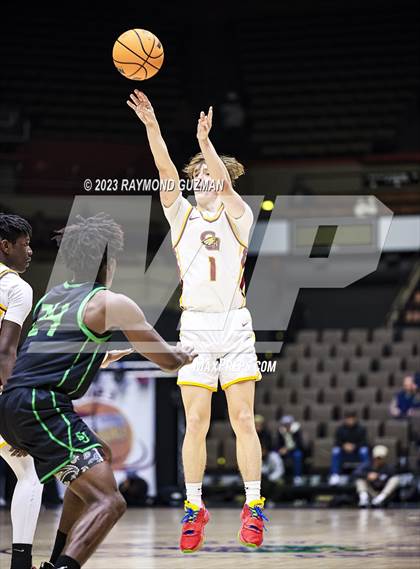 Thumbnail 1 in St. Joseph vs. Clovis West (CIF CS D1 Championship) photogallery.