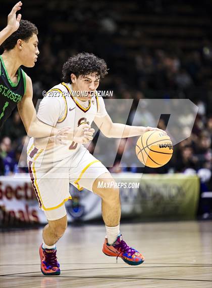 Thumbnail 3 in St. Joseph vs. Clovis West (CIF CS D1 Championship) photogallery.