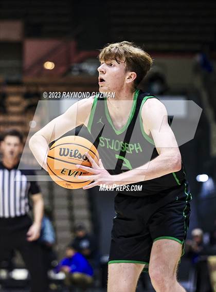 Thumbnail 2 in St. Joseph vs. Clovis West (CIF CS D1 Championship) photogallery.