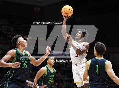 Thumbnail 1 in St. Joseph vs. Clovis West (CIF CS D1 Championship) photogallery.
