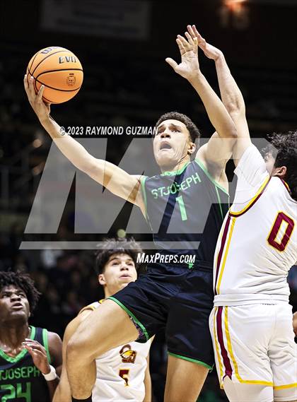 Thumbnail 1 in St. Joseph vs. Clovis West (CIF CS D1 Championship) photogallery.