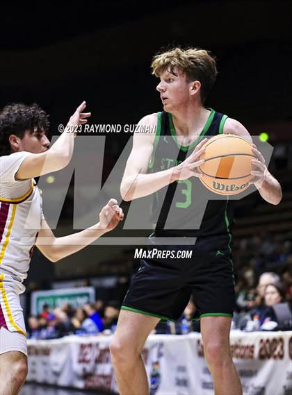 Thumbnail 2 in St. Joseph vs. Clovis West (CIF CS D1 Championship) photogallery.