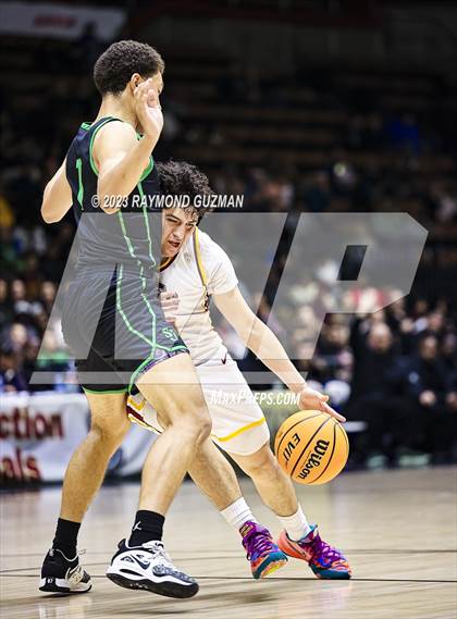 Thumbnail 2 in St. Joseph vs. Clovis West (CIF CS D1 Championship) photogallery.
