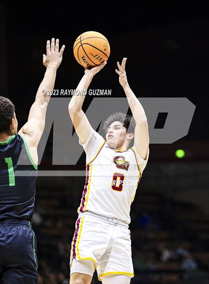 Thumbnail 2 in St. Joseph vs. Clovis West (CIF CS D1 Championship) photogallery.
