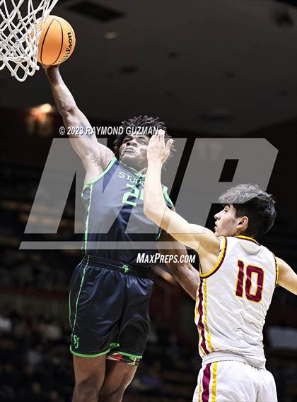 Thumbnail 3 in St. Joseph vs. Clovis West (CIF CS D1 Championship) photogallery.