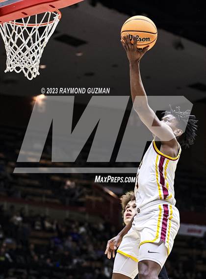 Thumbnail 2 in St. Joseph vs. Clovis West (CIF CS D1 Championship) photogallery.