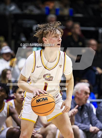 Thumbnail 1 in St. Joseph vs. Clovis West (CIF CS D1 Championship) photogallery.