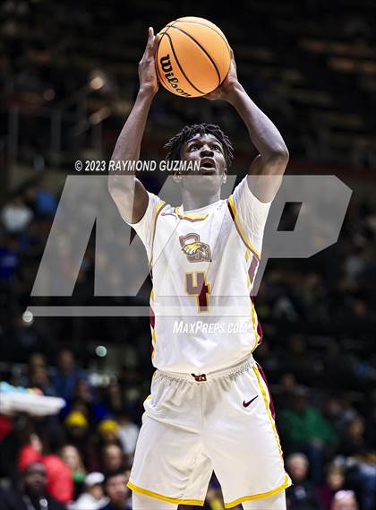 Thumbnail 1 in St. Joseph vs. Clovis West (CIF CS D1 Championship) photogallery.