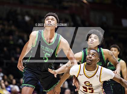 Thumbnail 1 in St. Joseph vs. Clovis West (CIF CS D1 Championship) photogallery.