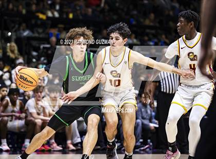 Thumbnail 3 in St. Joseph vs. Clovis West (CIF CS D1 Championship) photogallery.