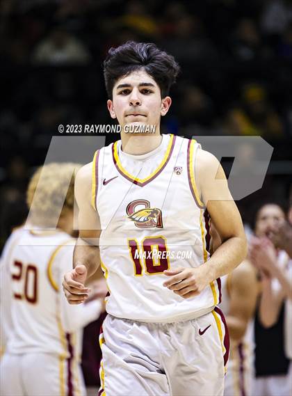 Thumbnail 2 in St. Joseph vs. Clovis West (CIF CS D1 Championship) photogallery.