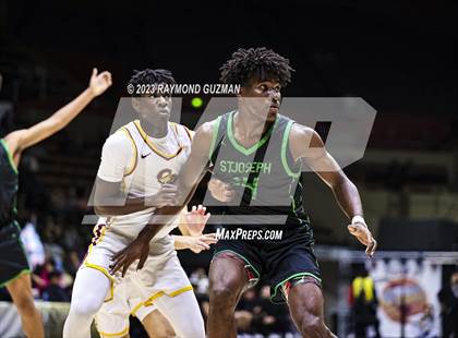 Thumbnail 1 in St. Joseph vs. Clovis West (CIF CS D1 Championship) photogallery.
