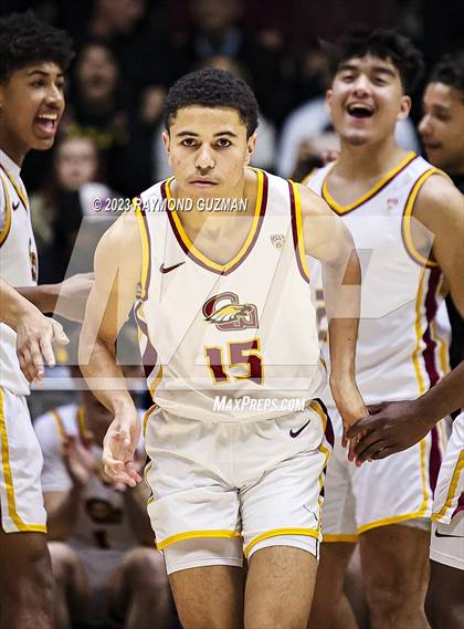 Thumbnail 2 in St. Joseph vs. Clovis West (CIF CS D1 Championship) photogallery.