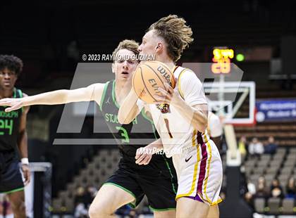 Thumbnail 1 in St. Joseph vs. Clovis West (CIF CS D1 Championship) photogallery.