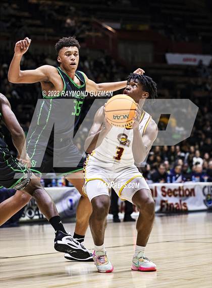 Thumbnail 3 in St. Joseph vs. Clovis West (CIF CS D1 Championship) photogallery.