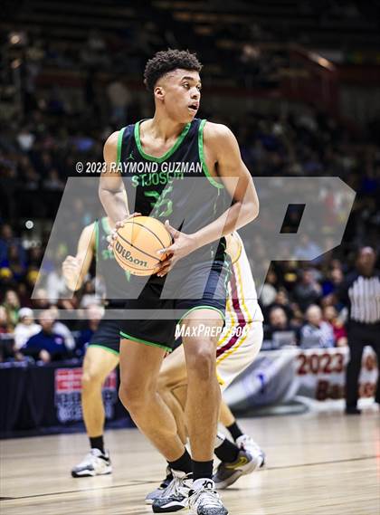 Thumbnail 3 in St. Joseph vs. Clovis West (CIF CS D1 Championship) photogallery.