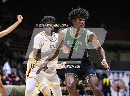 Thumbnail 3 in St. Joseph vs. Clovis West (CIF CS D1 Championship) photogallery.