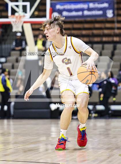 Thumbnail 2 in St. Joseph vs. Clovis West (CIF CS D1 Championship) photogallery.