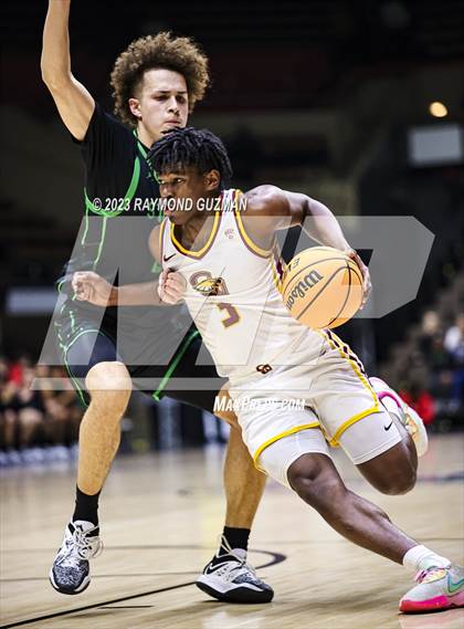 Thumbnail 2 in St. Joseph vs. Clovis West (CIF CS D1 Championship) photogallery.