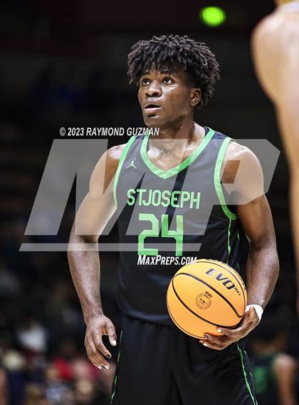 Thumbnail 2 in St. Joseph vs. Clovis West (CIF CS D1 Championship) photogallery.