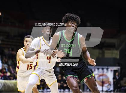Thumbnail 1 in St. Joseph vs. Clovis West (CIF CS D1 Championship) photogallery.