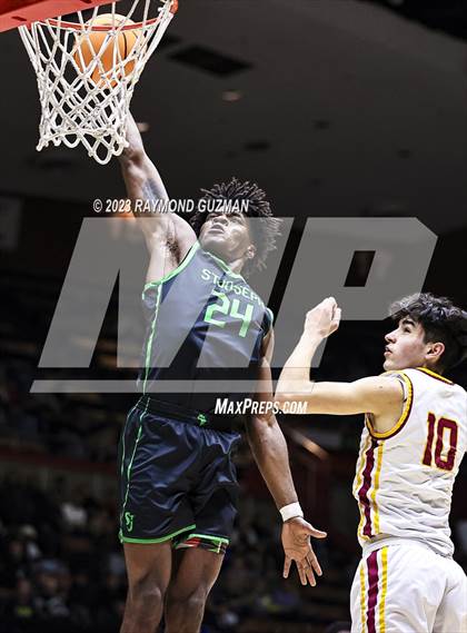 Thumbnail 1 in St. Joseph vs. Clovis West (CIF CS D1 Championship) photogallery.
