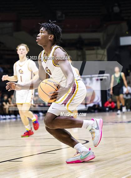 Thumbnail 1 in St. Joseph vs. Clovis West (CIF CS D1 Championship) photogallery.