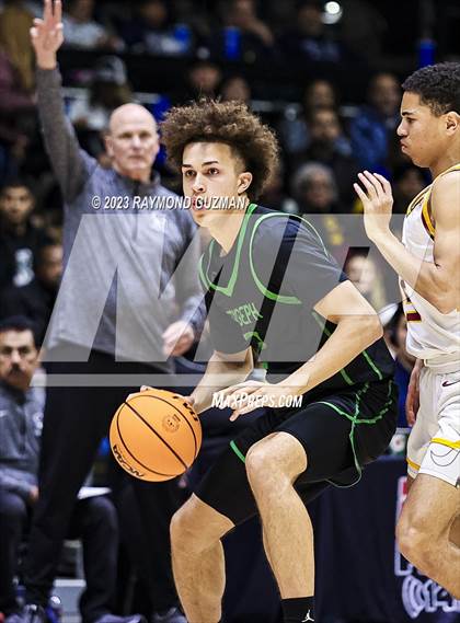Thumbnail 2 in St. Joseph vs. Clovis West (CIF CS D1 Championship) photogallery.