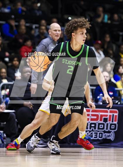 Thumbnail 3 in St. Joseph vs. Clovis West (CIF CS D1 Championship) photogallery.