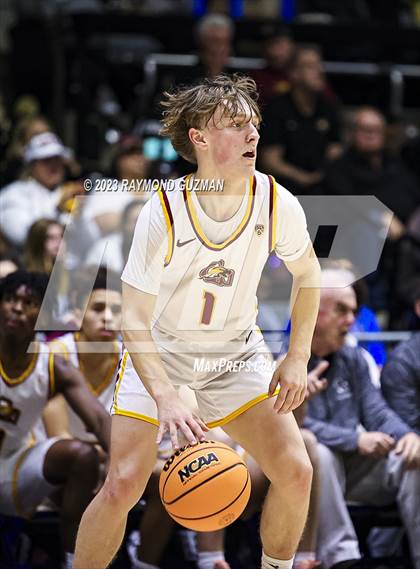 Thumbnail 2 in St. Joseph vs. Clovis West (CIF CS D1 Championship) photogallery.