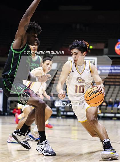 Thumbnail 2 in St. Joseph vs. Clovis West (CIF CS D1 Championship) photogallery.