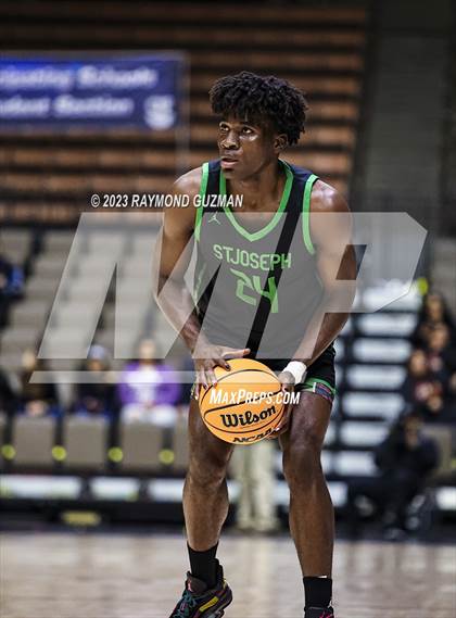 Thumbnail 1 in St. Joseph vs. Clovis West (CIF CS D1 Championship) photogallery.