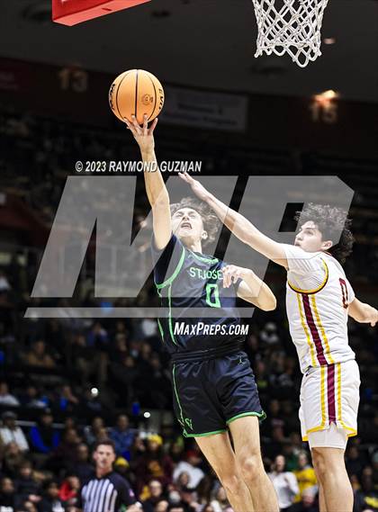 Thumbnail 3 in St. Joseph vs. Clovis West (CIF CS D1 Championship) photogallery.