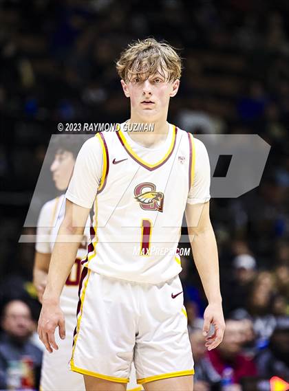 Thumbnail 1 in St. Joseph vs. Clovis West (CIF CS D1 Championship) photogallery.