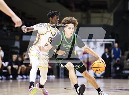 Thumbnail 1 in St. Joseph vs. Clovis West (CIF CS D1 Championship) photogallery.