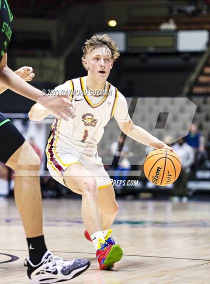 Thumbnail 1 in St. Joseph vs. Clovis West (CIF CS D1 Championship) photogallery.
