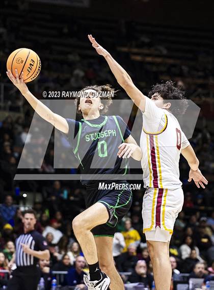 Thumbnail 1 in St. Joseph vs. Clovis West (CIF CS D1 Championship) photogallery.